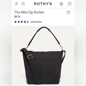 ROTHY - the mini zip bucket
